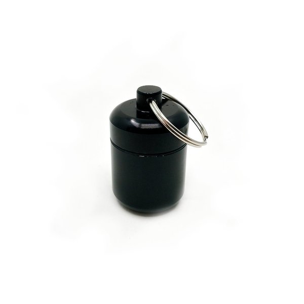 Leveämpi Bison XL-kapseli, musta, 4 cm
