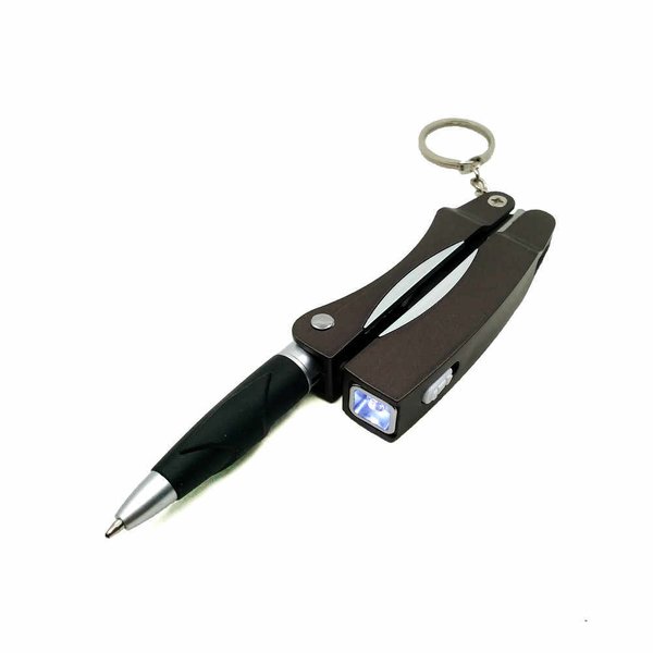 Multitool with Pen, Light and Scissors