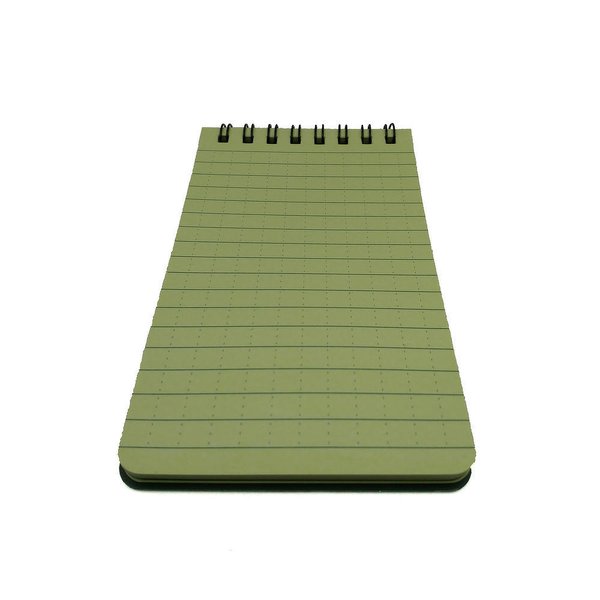 Water Resistant Logbook / Notebook, 8 x 13 cm