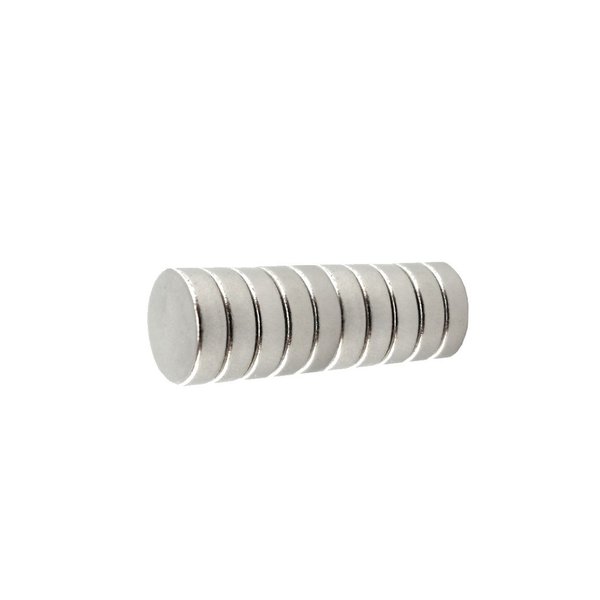Pyöreä magneetti (10 x 3 mm), 10 kpl