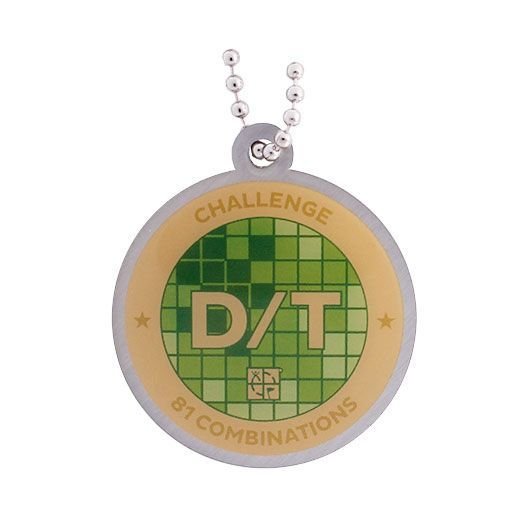Geocoin and Tag Set, D/T Grid