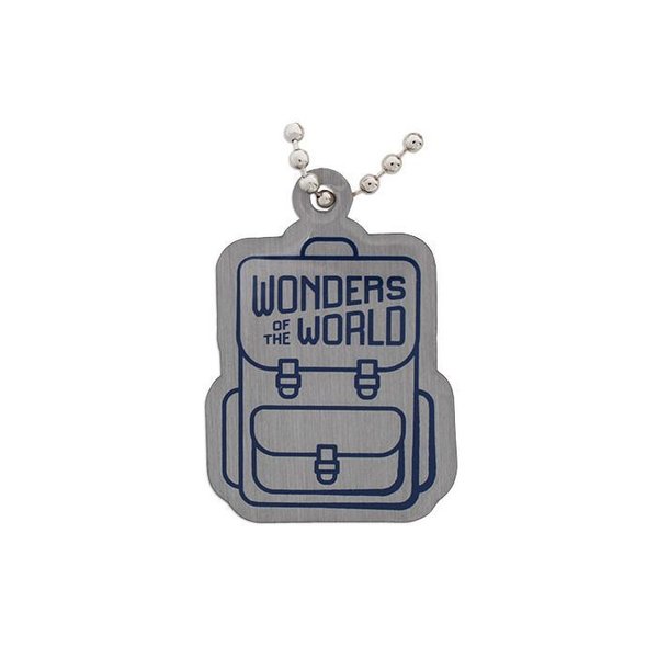 Wonders of the World Passport Geocoin and Trackable Tag Set